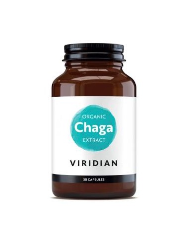 Chaga Organico Extracto 30 Vegcaps. de Viridian