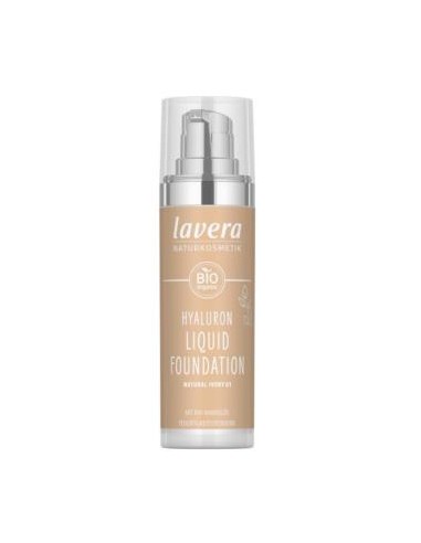 Maquillaje Fluido Hyaluron 01 Natural Ivory 30 Ml de Lavera