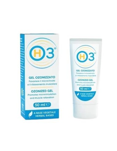 Gel Ozonizado H3 Tratamiento Del Dolor Tubo 50Ml de H3