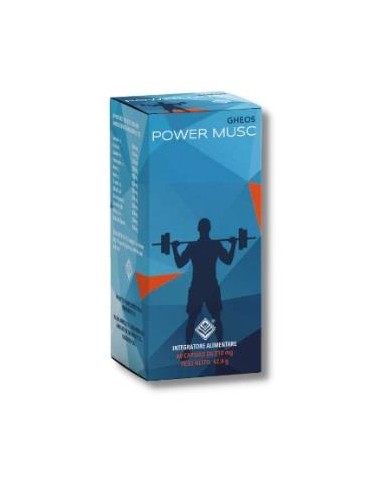 Powermusc 750 Mg 60 Cap de Gheos