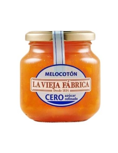 Mermelada De Melocoton Cero Azucar Refinado 280 Gr de La Vieja Fabrica