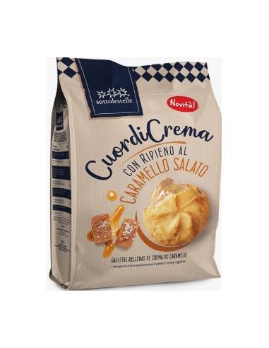 Galleta Rellena Crema Caramelo 200 Gr Bio de Sottolestelle