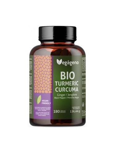 Curcuma Jengibre Pimienta Negra 180  Cap Bio de Vegageno