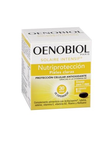 Oenobiol Solaire Intensif Piel Sensible 30Cap. de Oenobiol