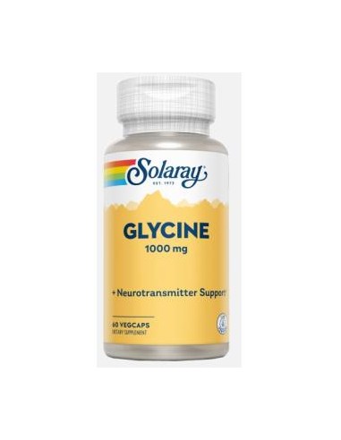 Glycine 1000Mg. 60Cap.Veg de Solaray