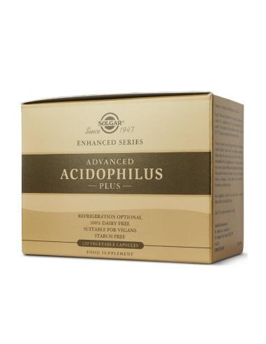 Acidophilus Plus Avanzado 120Cap. de Solgar