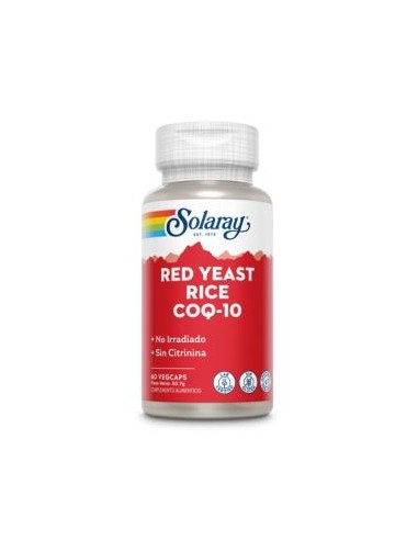 Red Yeast Rice Plus Q10 60Cap. de Solaray