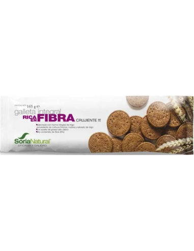 Galletas Fibra Integrales 165Gr de Soria Natural